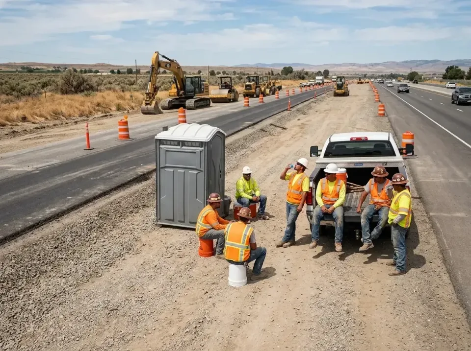 highway-road-construction-crew-007 — frequently asked questions, Porta Potty and Restroom Rentals in Booneville, MS